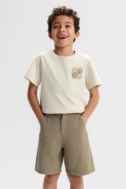 Boy's Urban Shorts 4-8 Years Green