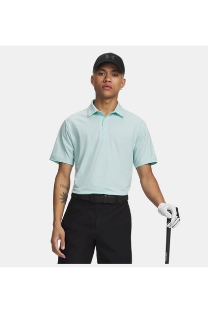 Erkek UA Curry Drive Bonded Polo T-Shirt 6009785-703