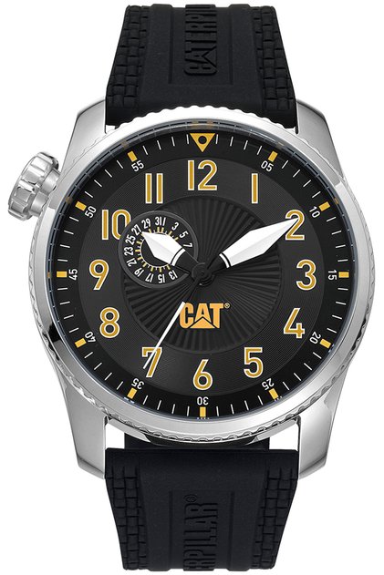 Spun Black Multi Dial Watch