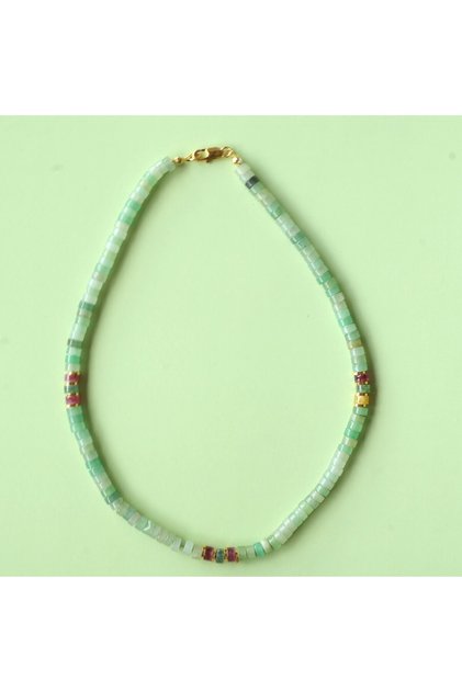 Motto Aventurine Stone and Tourmaline Stone Pendant (Aventurine Stone)