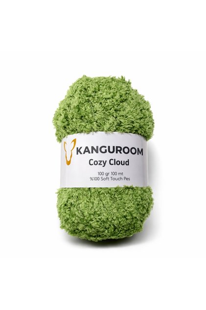 Cozy Cloud Plush Hand Knitting Yarn Green Cc01