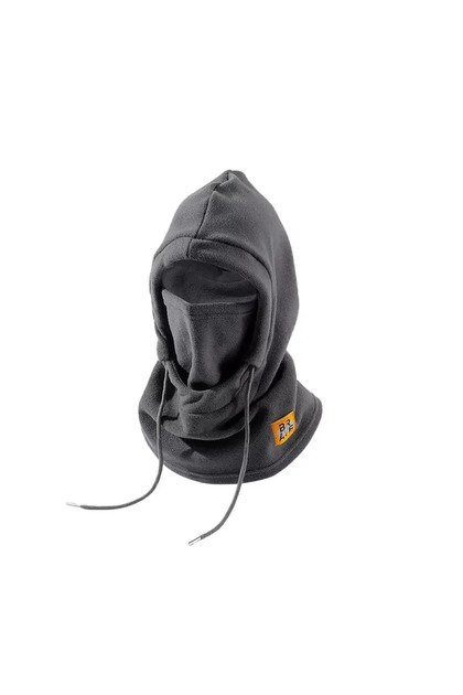 Grey 3 in 1 Balaclava Winter Fleece Hat Mask Neck Warmer Windproof Thermal for Men Women Cycling Ski