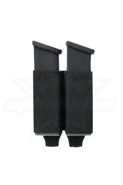 BK OPHIDIAN MOLLE Mag Pouch FAST 9MM Double Mag Bag Hunting CS Games Air soft Holder With Nylon Supp