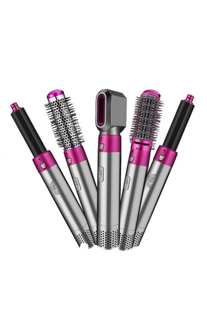 Set Coafat Parul 1000 W, Air Wrap , 5 accesorii Flux Aer Puternic Pentru Rezultate Perfecte