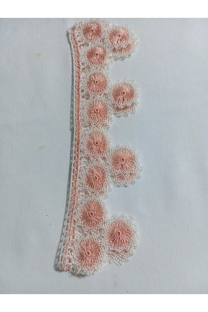 Needlepointed Towel Edge