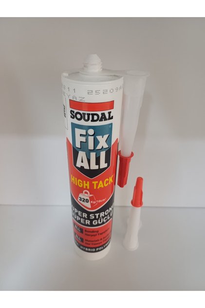 Fix All High Tack Korniş Yapıştırıcı Montaj Silikonu Beyaz 3 ADET