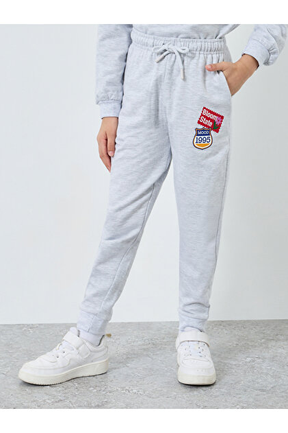 Girls Graphic Print Cuffed Joggers