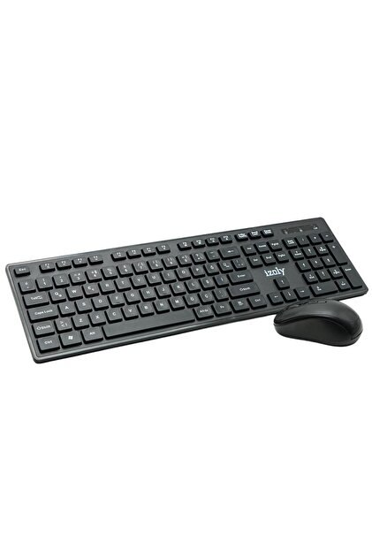 IZOLY KM7500 KABLOSUZ Q- KLAVYE MOUSE SET SİYAH - Fiyatı, Yorumları