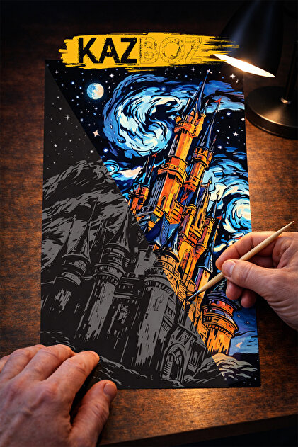 Zigzag Kazboz Scratch Art - Kazıma Sanatı Hobi Seti 3 - Fiyatı