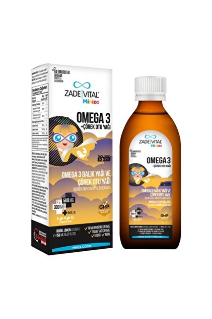 Zade Vital Zadevital Miniza Omega Çörek Otu Yağı 150 ml - Fiyatı