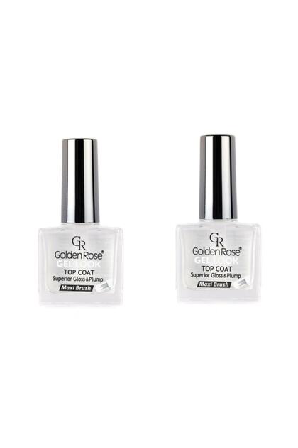 Golden Rose Gel Look Top Coat Superior Gloss & Plump Maxi Brush