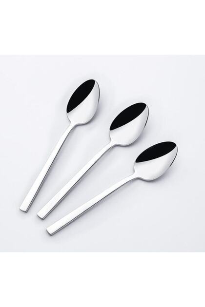 Dalyan Plain 12 Pieces Teaspoons 1 Dozen Teaspoons