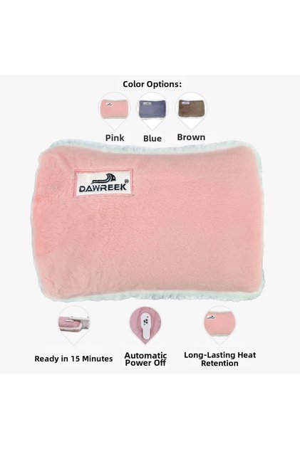 Electric Hot Water Bag Pink Et02P