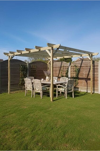 Ahşap Pergole Çardak Tente Bahçe Pergola