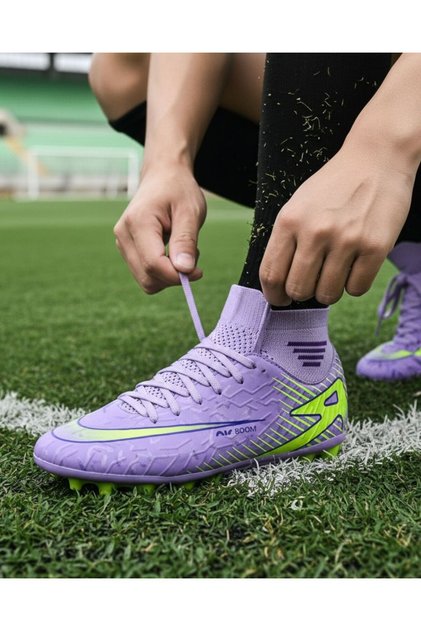 Air Unisex Sock Football Cleats for Turf and Grass Ground Adult