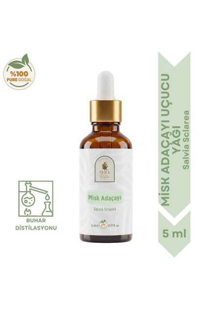 Clary Sage Essential Oil 5 ml. 100% Pure