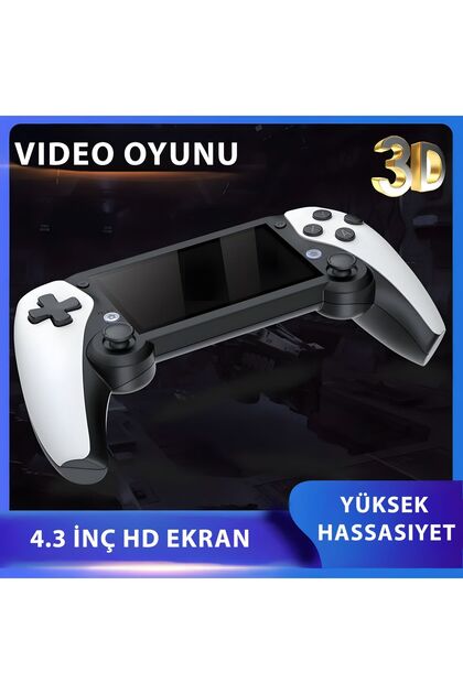 SJGAM M25 Taşınabilir Oyun Konsolu | 4.3” HD Ekran, 3D Analog