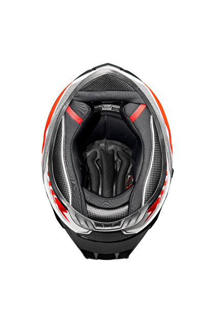 GP KOMPOZİT GP MY HELMET MKS001-WRG Yarış Spoiler Güneş Vizörlü