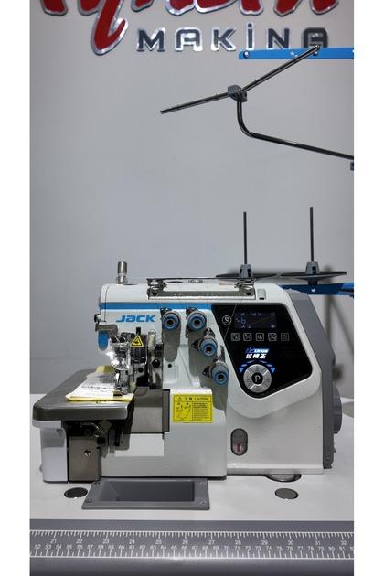 Jack C7 4 İPLİK YAPAY ZEKALI FULL OTOMATİK OVERLOK MAKİNASI. [C7