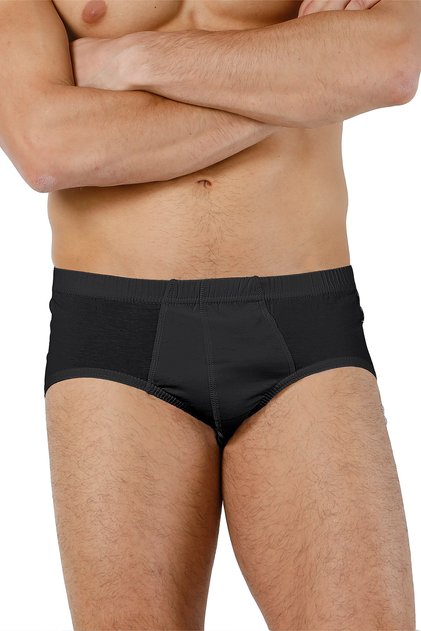 100% Natural Cotton Comfortable Combed Cotton Men's Classic Anti-Sweat Slip Briefs