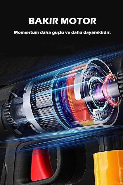 THOMAX Fırçasız Şarjlı Ve Yüksek Basınçlı Oto Yıkama Makinesi Ve