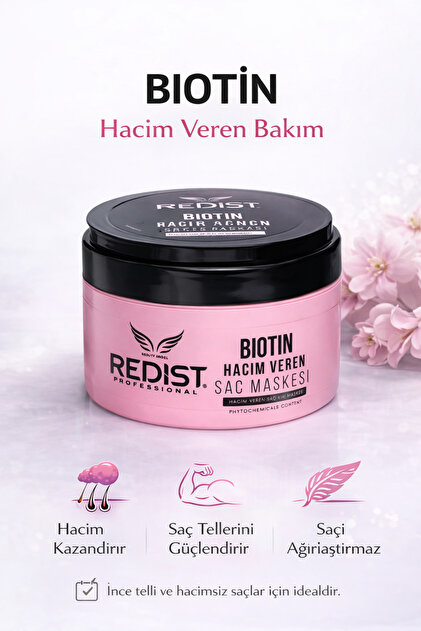 Redist Biotin Volume Hair Care Mask - Vega250 ml- Trendyol