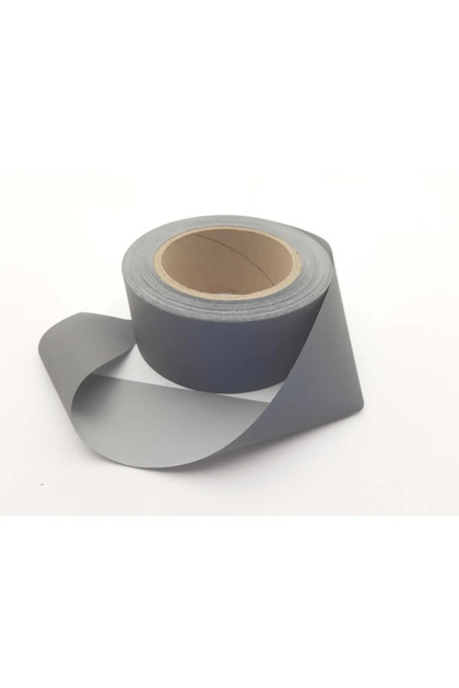 3,0 Cm Genişliğinde 5 Metre Gri renk Dikilebilen Polyester Reflektör Şerit
