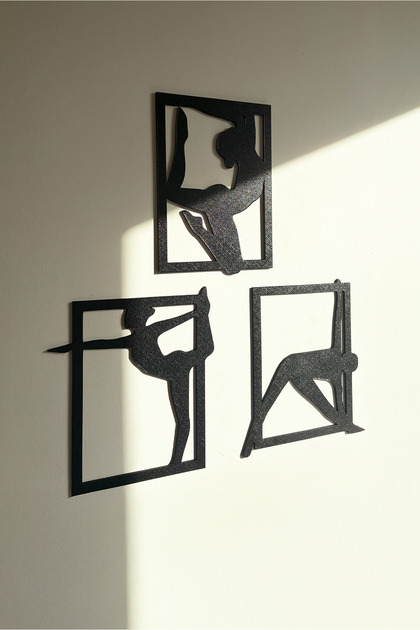 Pilates Temalı Dekoratif Tablo