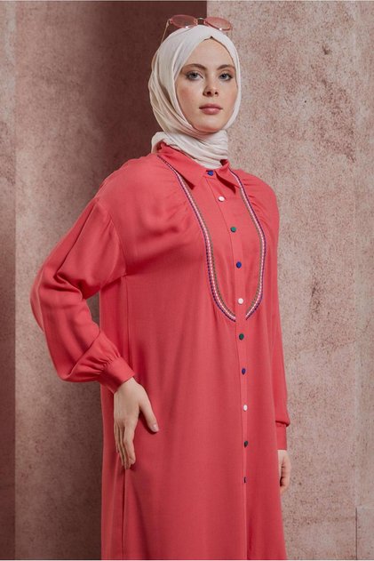 SEWING DETAIL TUNIC 43927