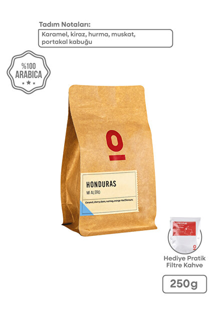 Espressolab Honduras Mi Alero 250g Çekirdek Kahve – Karamel, Kiraz