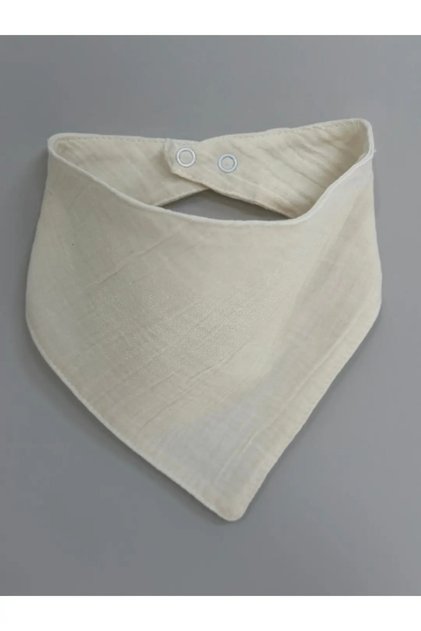 Organic Muslin Drool Bib