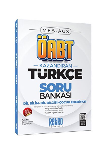RETRO YAYINCILIK 2025 MEB AGS KAZANDIRAN TÜRKÇE ÖĞRETMENLİĞİ DİL
