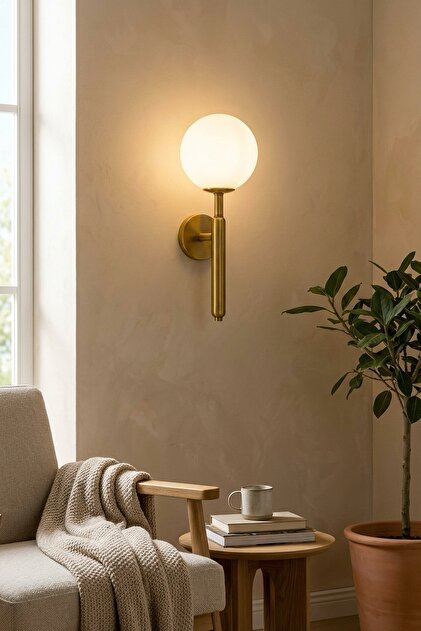 Modern Bronz Aplik