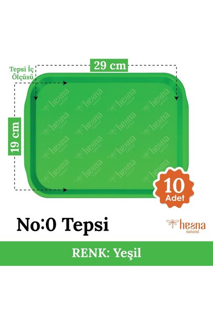 No0 Fast Food Tray - Service Tray - Presentation Tray (Small Size)