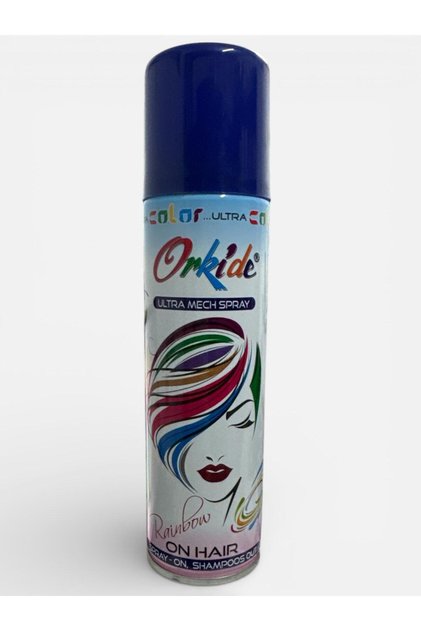 Σπρέι βαφής μαλλιών Orkide Ultra Mech Spray 150ml Κίτρινο