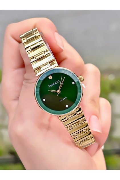 Women's Wristwatch New Model Minimal Case Retro Steel Band Waterproof 2 Years Warranty Watch