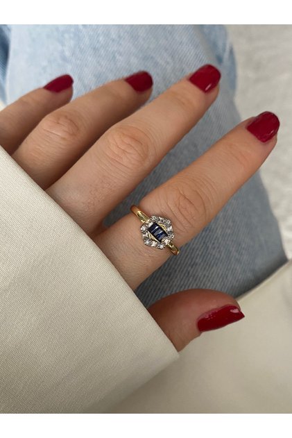 Limited Edition - Zircon Stone Bottom Adjustable Women's Ring
