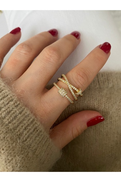 Limited Edition - Zircon Stone Bottom Adjustable Women's Ring