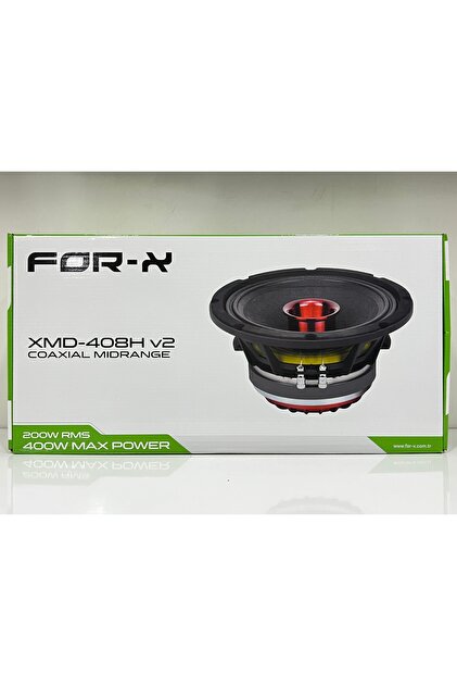 For-X XMD-408H V2 COAXIAL MIDRANGE 400W 200RMS YENİ SERİ - Fiyatı