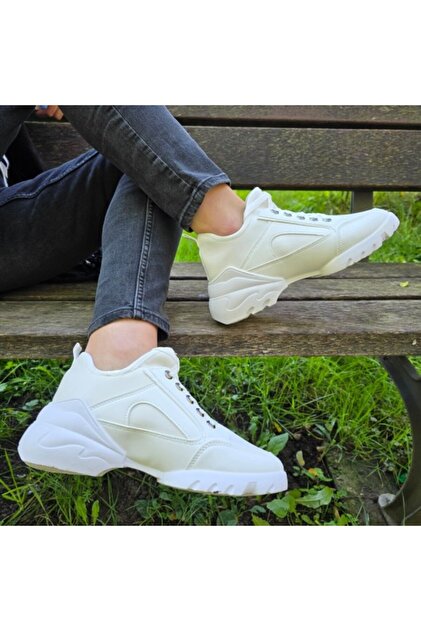 Sneakers dama din piele ecologica si material textil Jimena
