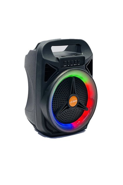 Boxă portabilă Bluetooth de 6,5 inci cu lumini RGB - CS-0604 Multimedia Wireless