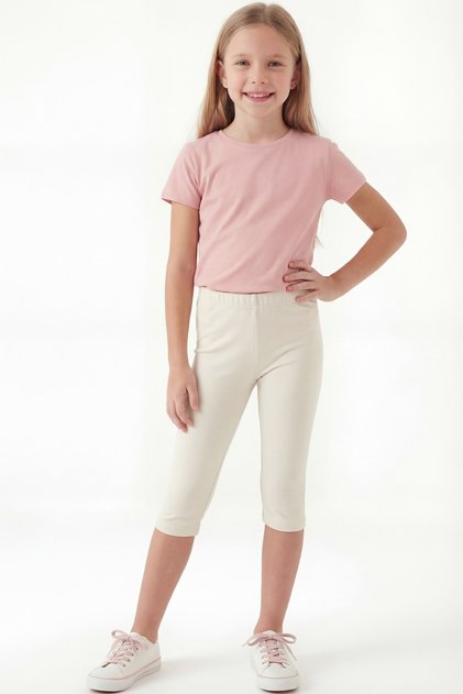 Girls' Knee Length Leggings