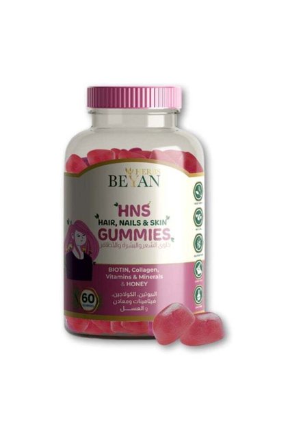 حلوى الشعر والبشرة والأظافر - Hair, Skin & Nails Gummies