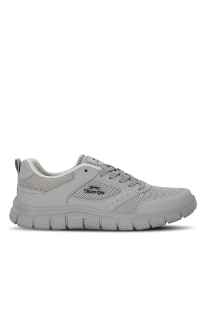 Glen I Men's Large Size Gray Running & Walking Sports Shoes