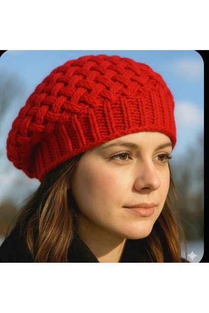 Knitted Painter Beanie