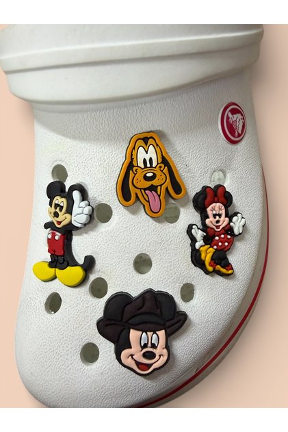 Terlik Süsü 4 Lü set Mickey Mause
