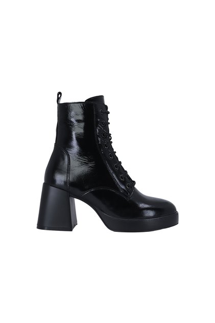 26102455R Patent Leather Heeled Women's Boots