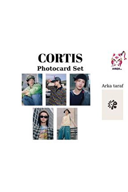 Hara Company Cortis Color Outside the Lines Albüm Photocard Seti