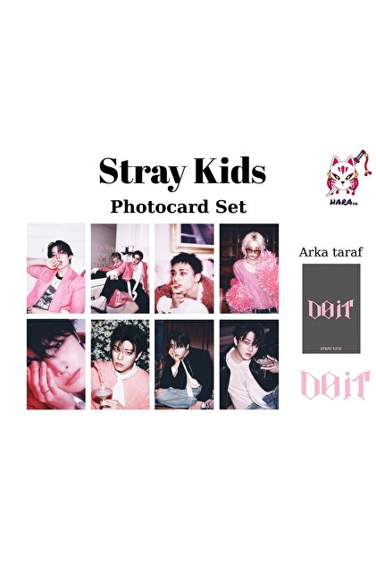 Stray Kids Do it Album Do ver Set fotokartica (8 komada) Fanmade