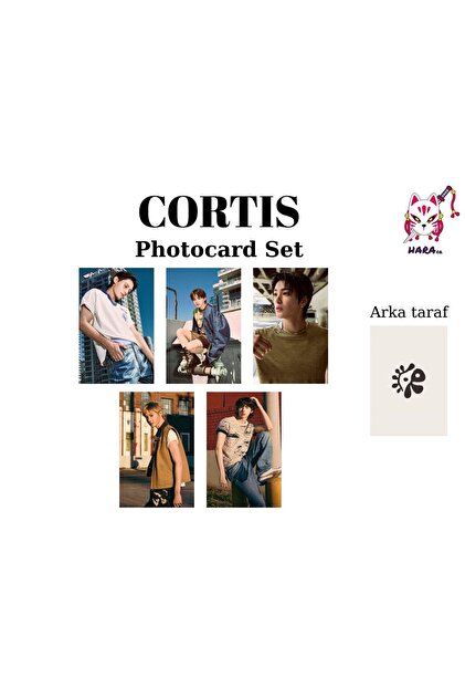 Hara Company Cortis James Photocard Seti ( 9'lu ) Fanmade - Fiyatı